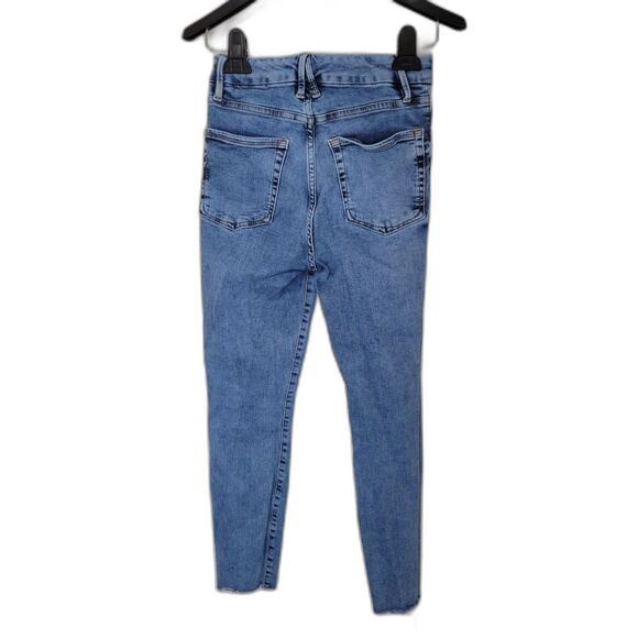 Good American Medium Wash Skinny Denim Jeans - Picture 2 of 4
